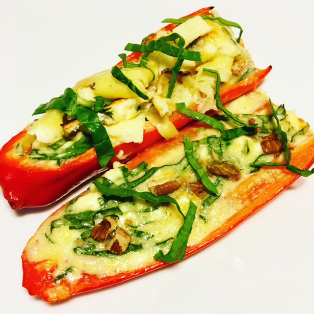 Meatless Monday: filled sweet peppers