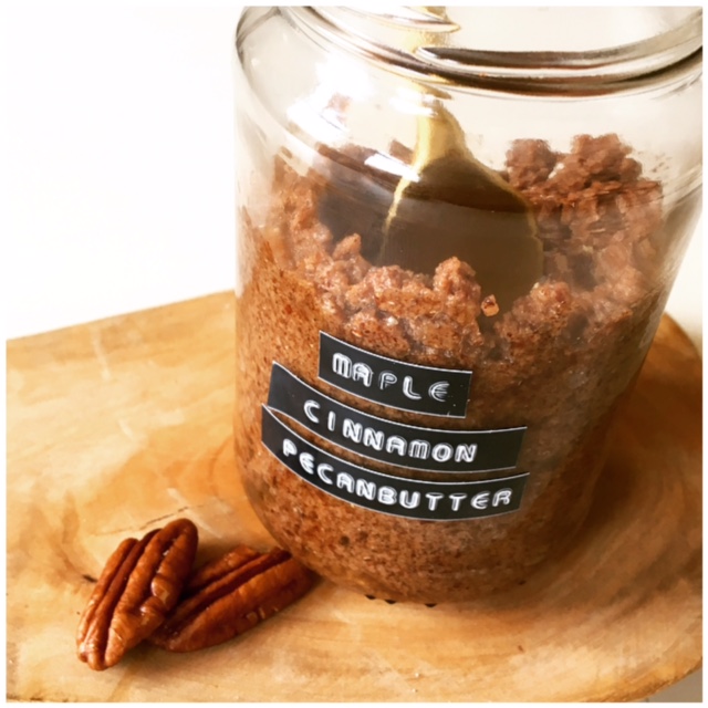 Maple Cinnamon Pecan butter