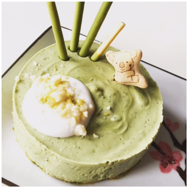 Matcha taartje