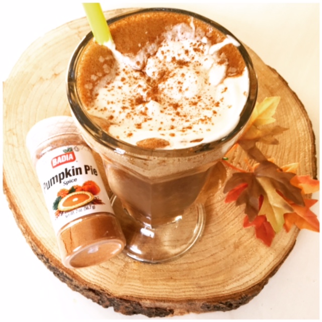 Pumpkin Spice Latte nicecream shake