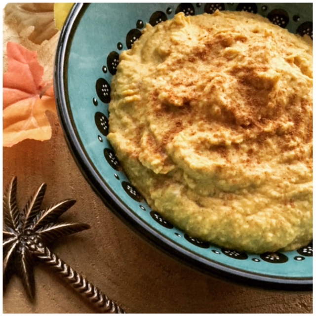 Pumpkin spice Hummus