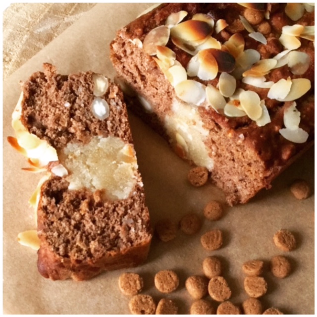 Bananen speculaas brood met spijs