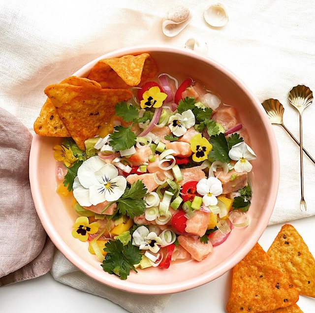 Salmon & Shrimp Ceviche